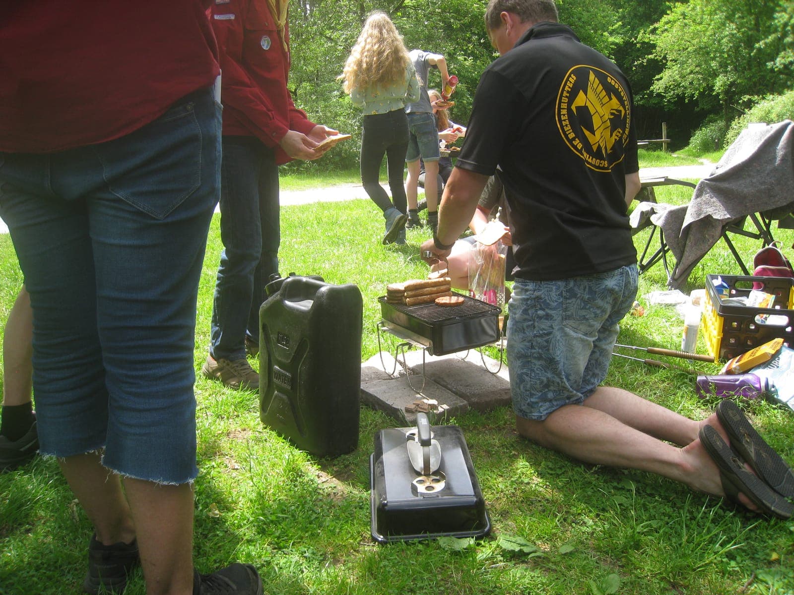 Roverscouts onderweg